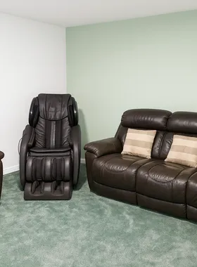 Student Hall Green Living room