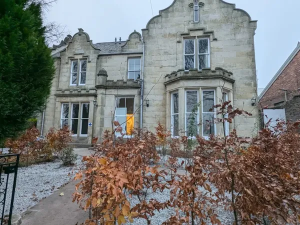 Rose House exterior - ILM Halal Student Halls entrance at 16-18 Constitution Terrace, Dundee student accommodation